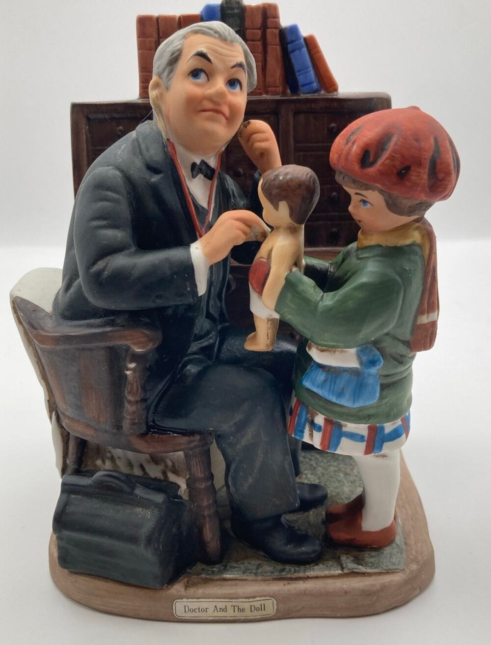 Norman Rockwell Doctor & the Doll The Saturday Evening Post Dave Grossman 1973